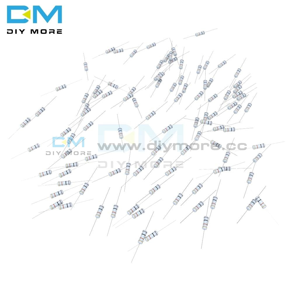 100Pcs +5% 5% Metal Oxide Film Resistor 2W 1R 1M Ohm Resistance Diy Electronic 1K 2.2K 4.7K 5.1K