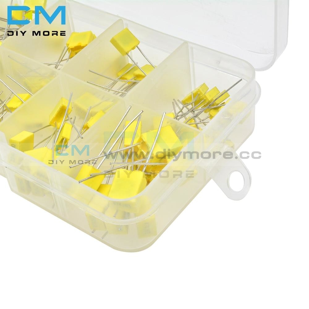 100Pcs Correction Capacitor Package 10*10Pcs Kit Diy 63V100V 102J 152J 332J 472J 103J 333J 473J 104J