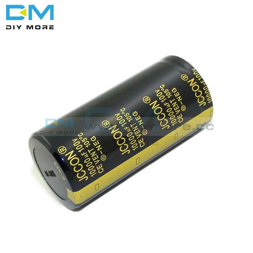 100V 10000Uf 35X70Mm 35X70 Aluminum Electrolytic Capacitor High Frequency Low Impedance Through Hole