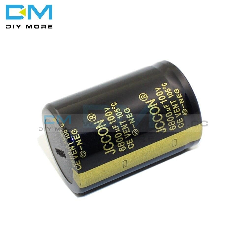 100V 6800Uf 35X50Mm 35X50 Aluminum Electrolytic Capacitor High Frequency Low Impedance Through Hole