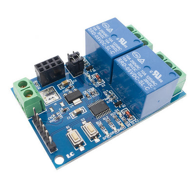 ESP8266 ESP-01 5V 2-Channel WiFi Relay Module Board Smart Home APP Controller