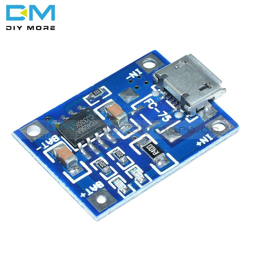 10Pc Type C/micro/mini Usb 5V 1A Li Ion 18650 Tc4056A Lithium Battery Charging Board Charger Module