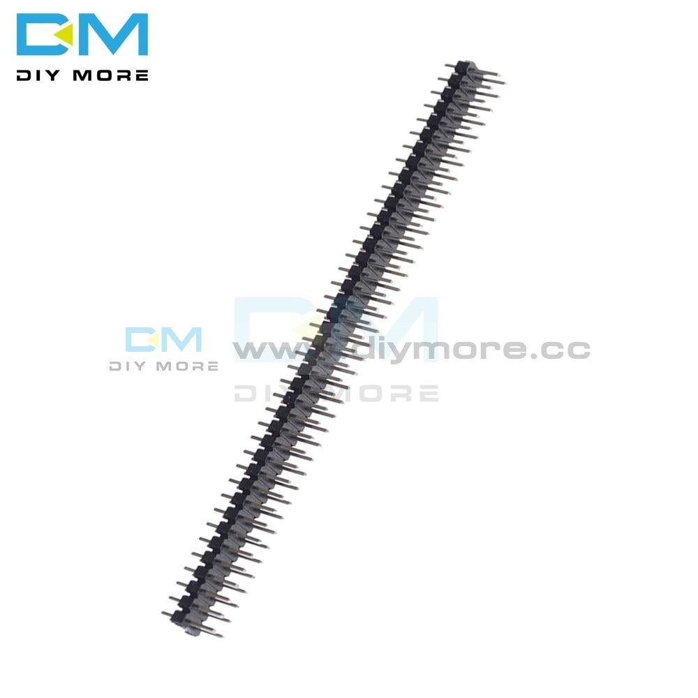 10Pcs 2.54Mm 2 X 40 Pin Male Dual Double Row Header Strip Integrated Circuits