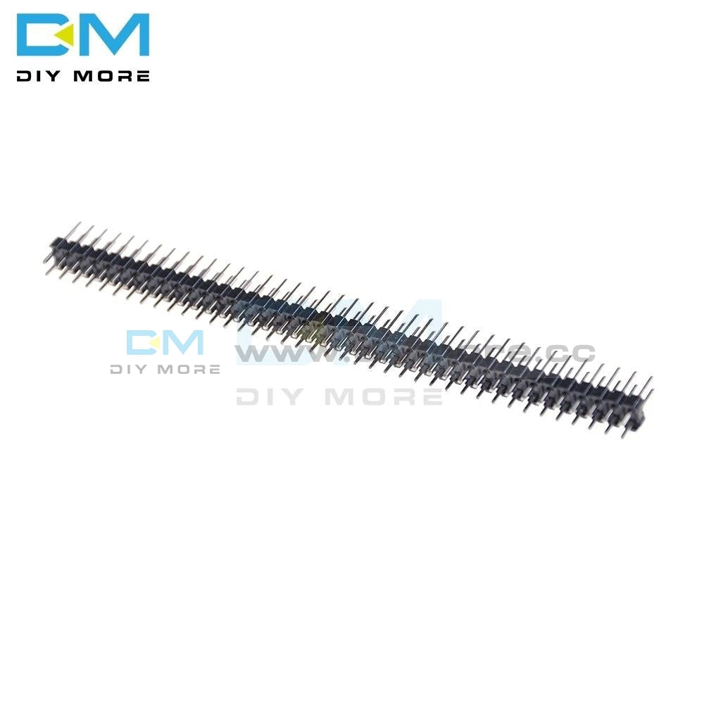 10Pcs 2.54Mm 2 X 40 Pin Male Dual Double Row Header Strip Integrated Circuits