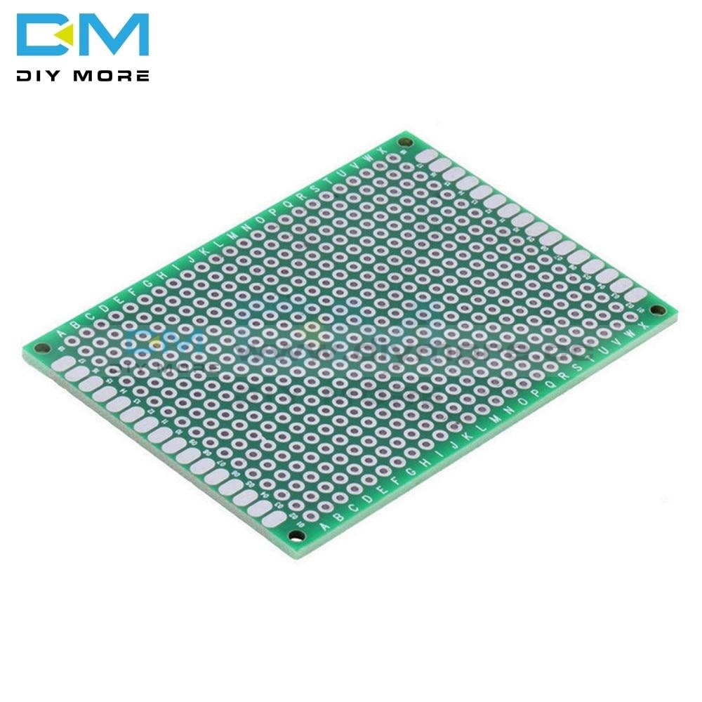 10Pcs Double Side 5X7 5 X 7 Cm 50X70 50X70Mm Prototype Universal Fr 4 Glass Fiber Pcb Board 5X7Cm