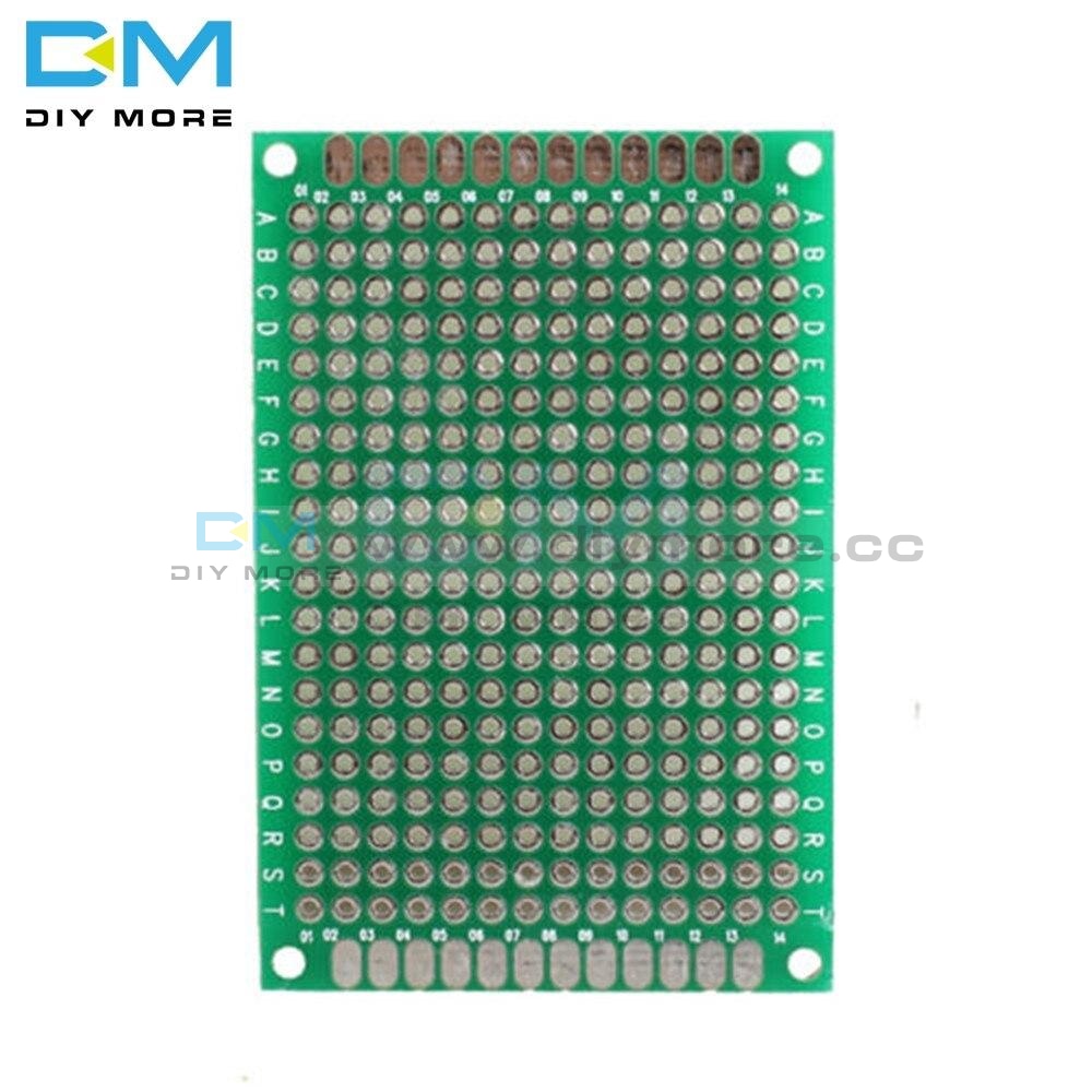 10Pcs Double Side Prototype Pcb 280 Points Hole Tinned Universal Breadboard Fr 4 40X60 4X6Cm 40X60Mm