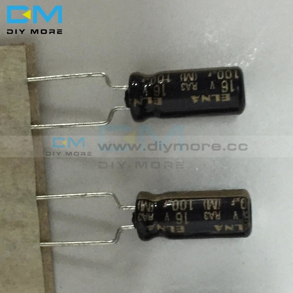 10Pcs Elna Capacitance Aluminum Electrolytic Capacitor 16V 25V 35V 47Uf 100Uf 220Uf 330Uf Audio On