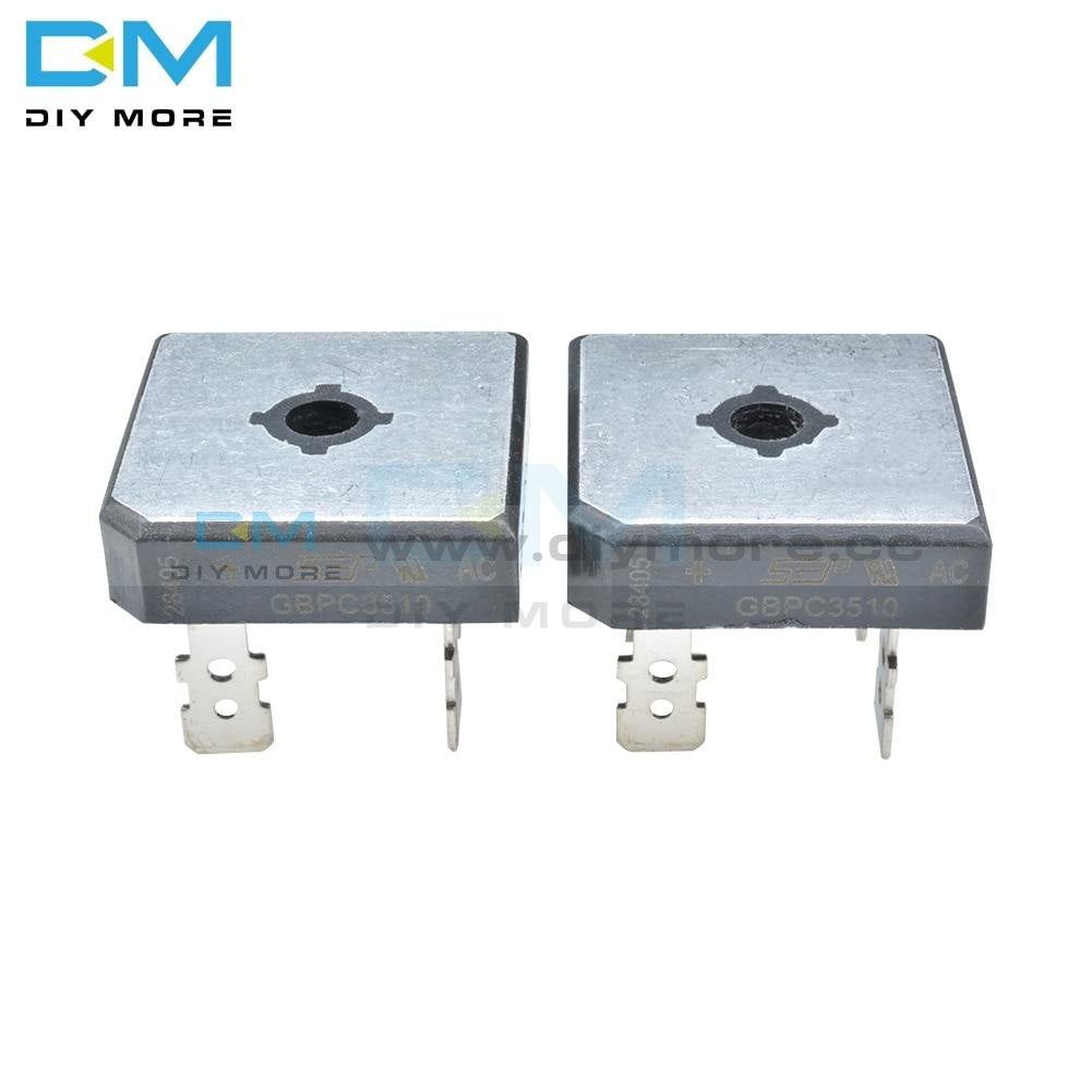 10Pcs Gbpc3510 1000V 35A Diode Bridge Rectifier Gbpc 3510 Power Diy Electronic High Frequency Small