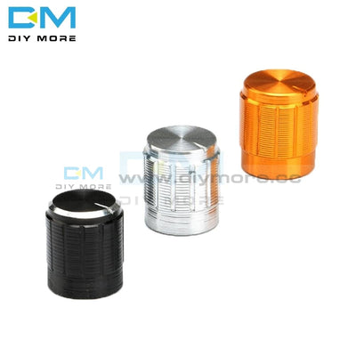 10Pcs Diymore Wh148 Aluminum Alloy Potentiometer For Dia 6Mm Knurled Shaft Control Rotary Knobs