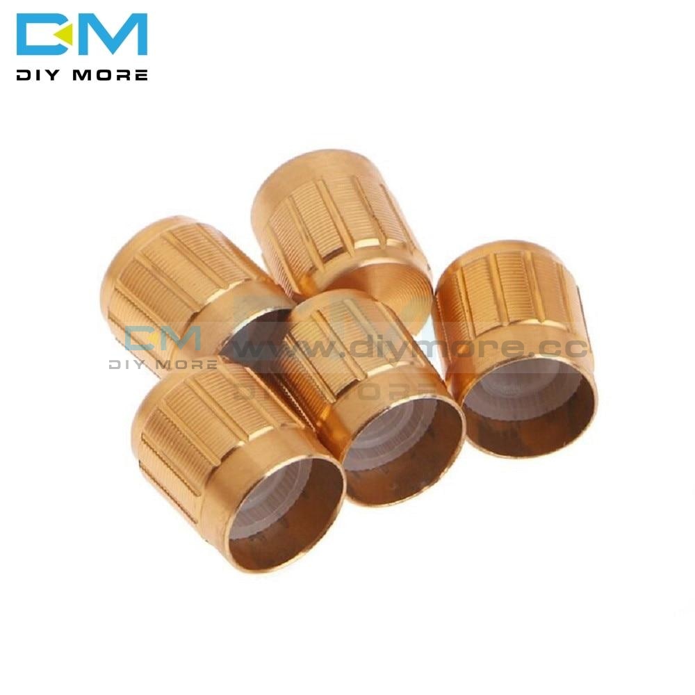 10Pcs Diymore Wh148 Aluminum Alloy Potentiometer For Dia 6Mm Knurled Shaft Control Rotary Knobs