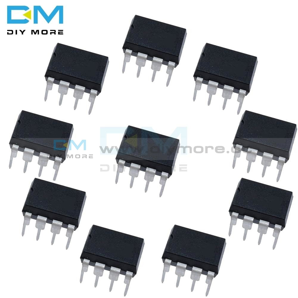 10Pcs Lot Ne555 Ne 555 Ne555P Dip 8 Single Bipolar Timers Ic Chip Diymore Integrated Circuits