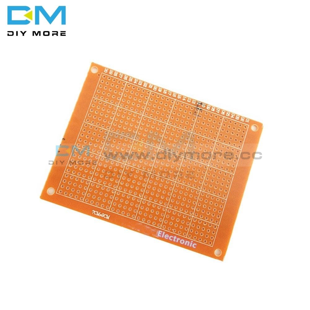 10Pcs 7X9 7*9Cm Single Side Prototype Pcb Breadboard Universal Board Experimental Bakelite Copper