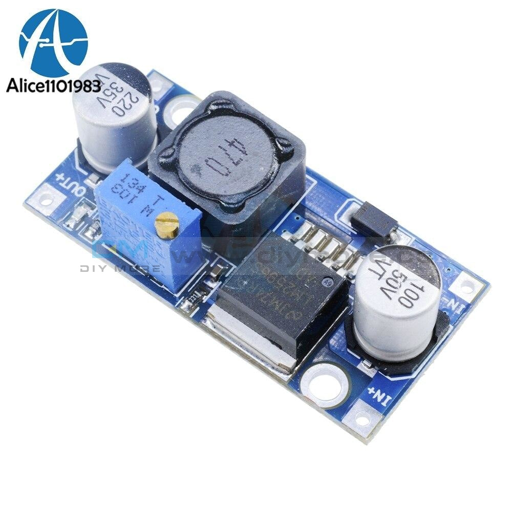 10Pcs Lm2596 Voltage Regulator Dc Adjustable Power Step Down Board Buck Converter Module 3.2V 40V To