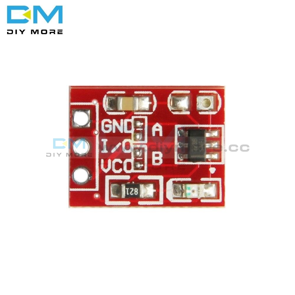 10Pcs Ttp223 Touch Key Switch Module Board Touching Button Self Locking No Capacitive Switches