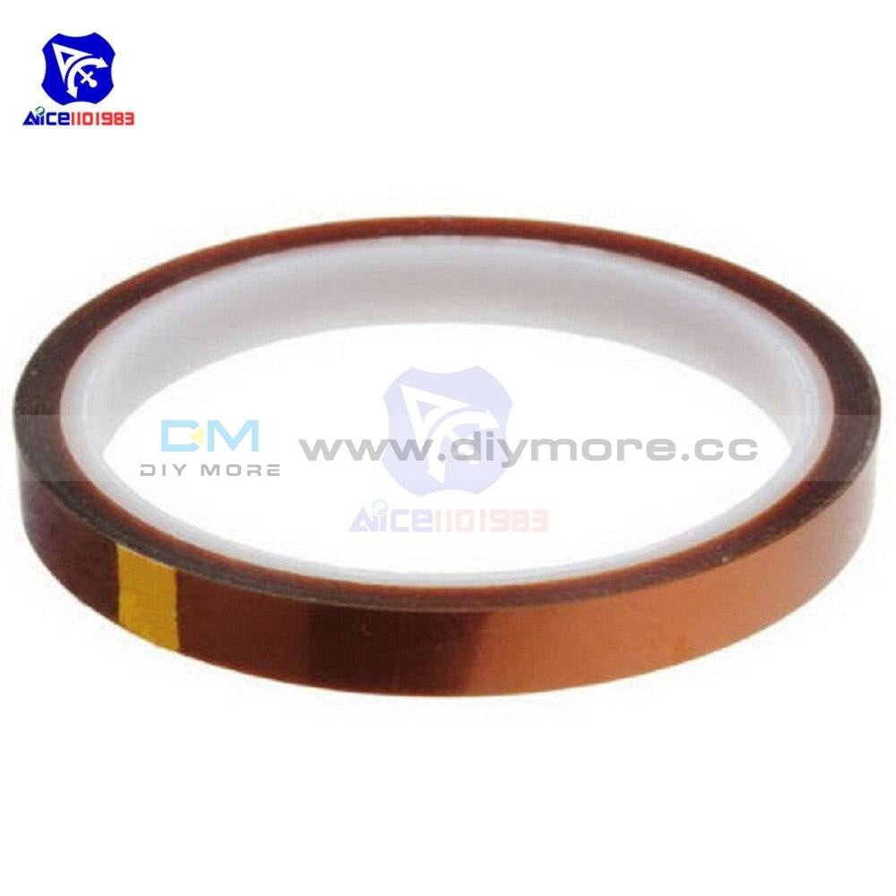 10Mm 100Ft Bga One Side Self Adhesive High Temperature Heat Resistant Polyimide Gold Tape Soldering