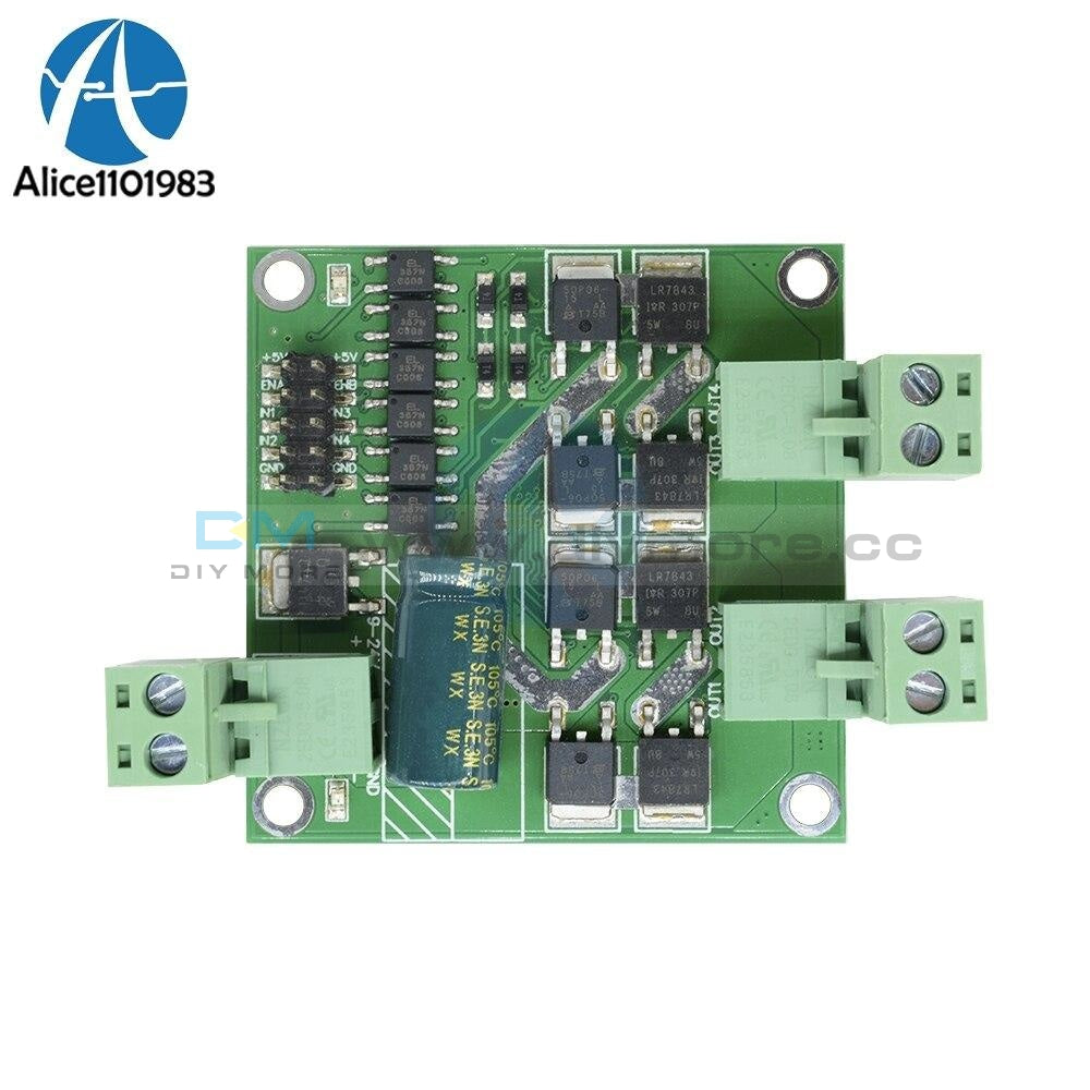 12V / 24V 7A 160W Dual Dc Motor Driver Module Board H Bridge L298 Logic 2 Channel 2Ch Optocoupler
