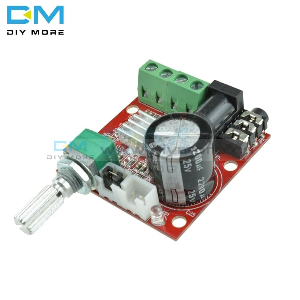 Jual 12V Mini Hi Fi PAM8610 Audio Stereo Amplifier Board 2X10W