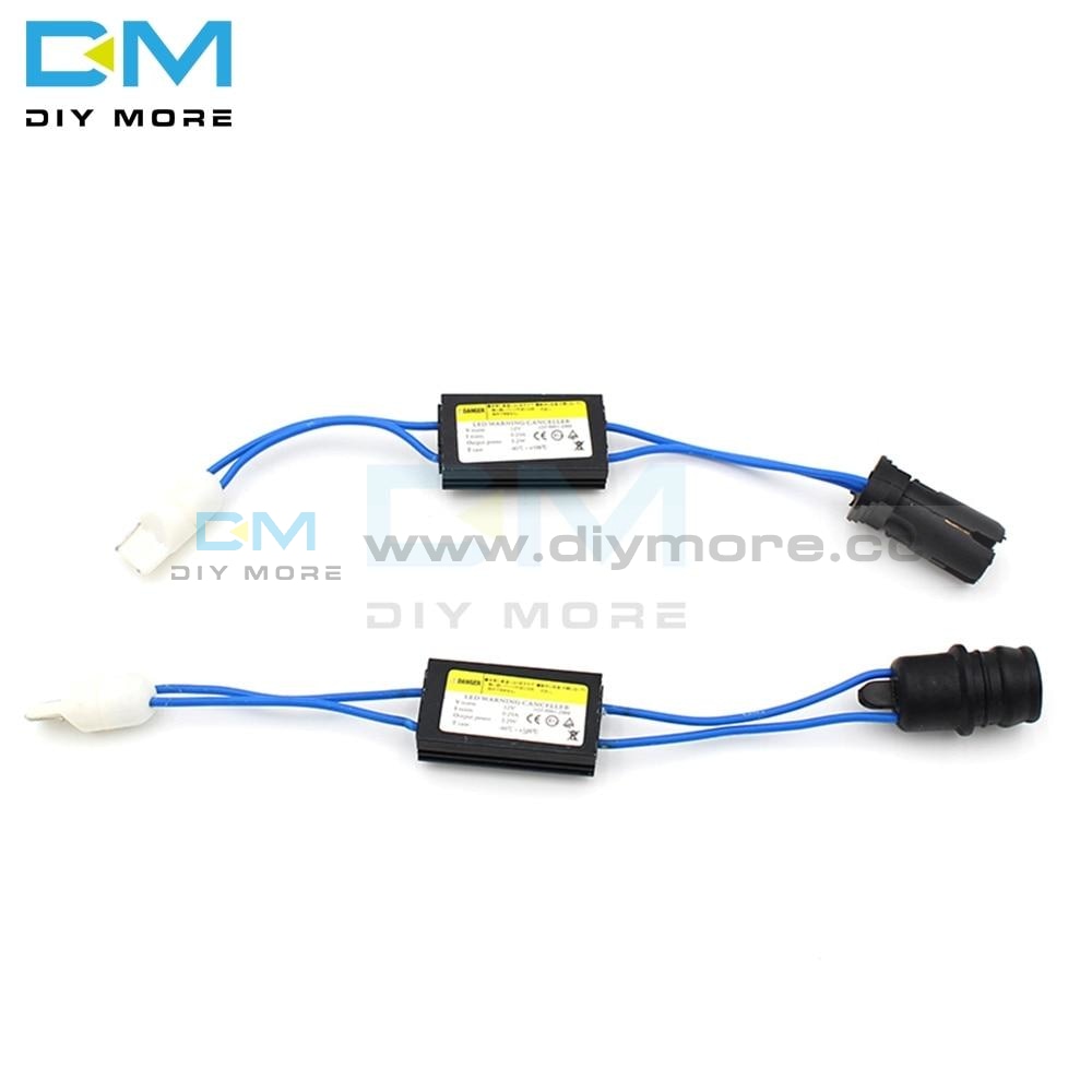 12V Led Warning Canceller Decoder 501 T10 194 W5W No Canbus Ocb Error Load Resistor Integrated