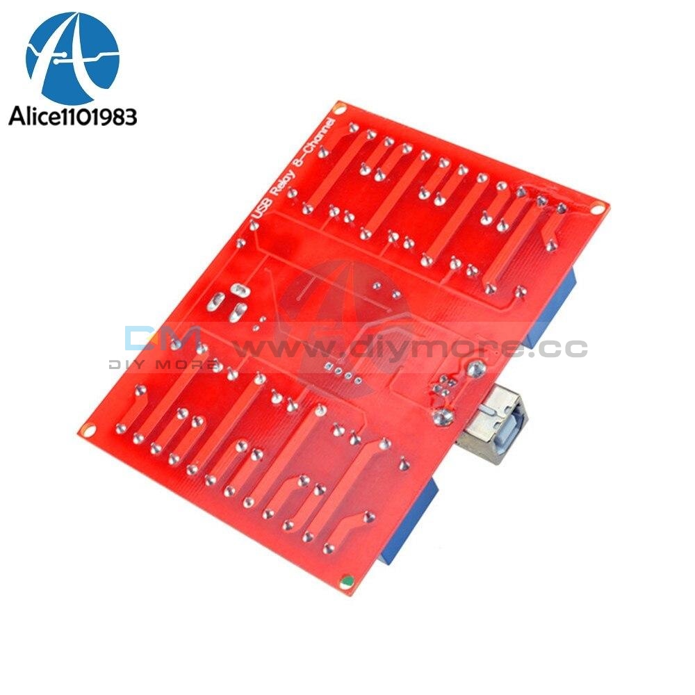 12V Usb Relay 8 Ch Channel Programmable Computer Control For Smart Home Controller Module Board