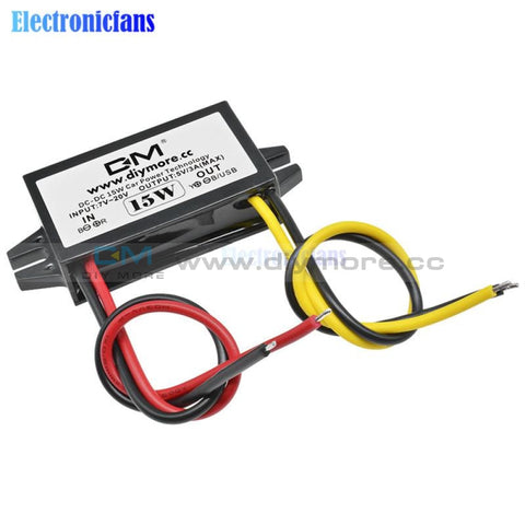 12V To 5V 3A 15W Dc Buck Converter Step Down Module Car Monitor Power Supply Regulator Adapter For