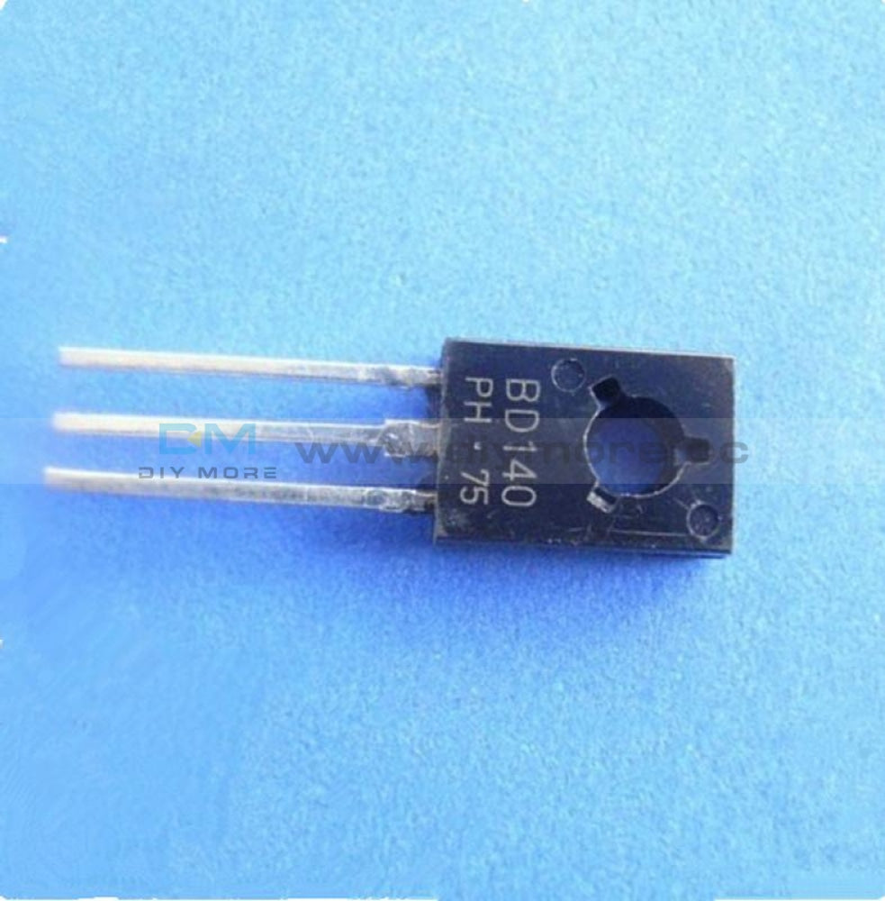 10Pcs Bd140 To-126 Pnp 80V 1.5A Power Transistors Tools