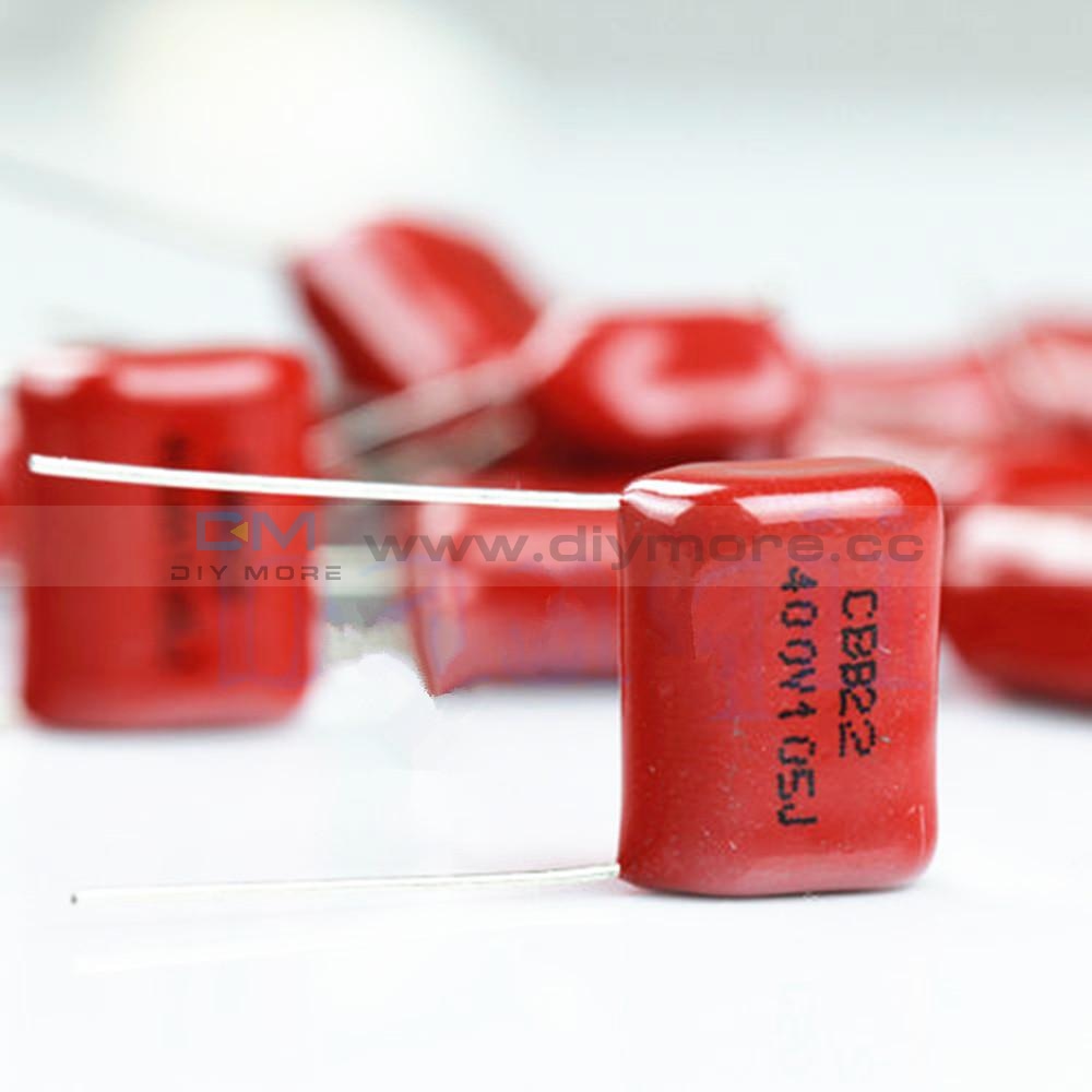 Cbb22 10PCS CBB22 Capacitor 400V 105J 1uF 400V/105J Pitch 20mm 22*14*7MM ...