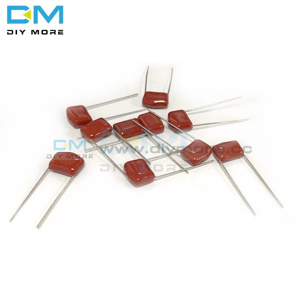 140Pcs 14Valuesx10Pcs Mylar Film Capacitor Assorted Kit 630V 2J102J~2J683J 1Nf~68Nf Polyester Film