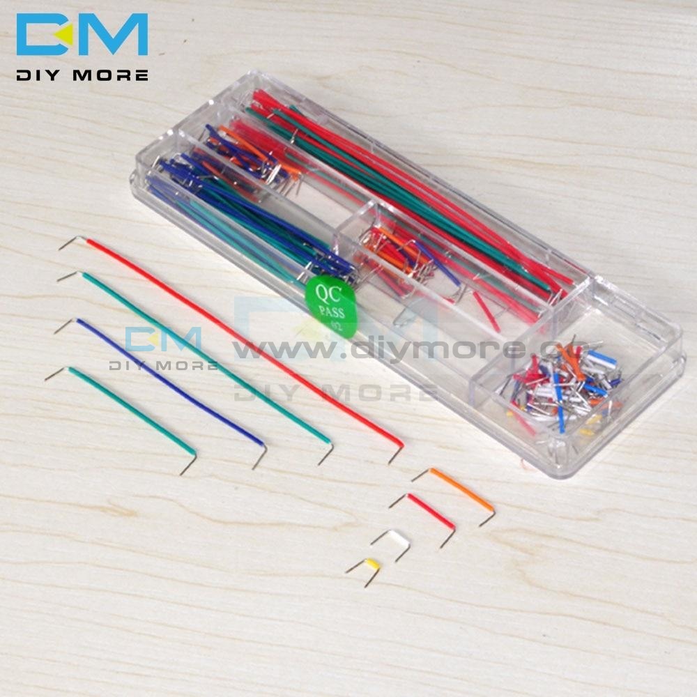 140Pcs U Shape Shield Solderless Breadboard Jumper Cable Wires Kit For Arduino Diy Electronic Pcb