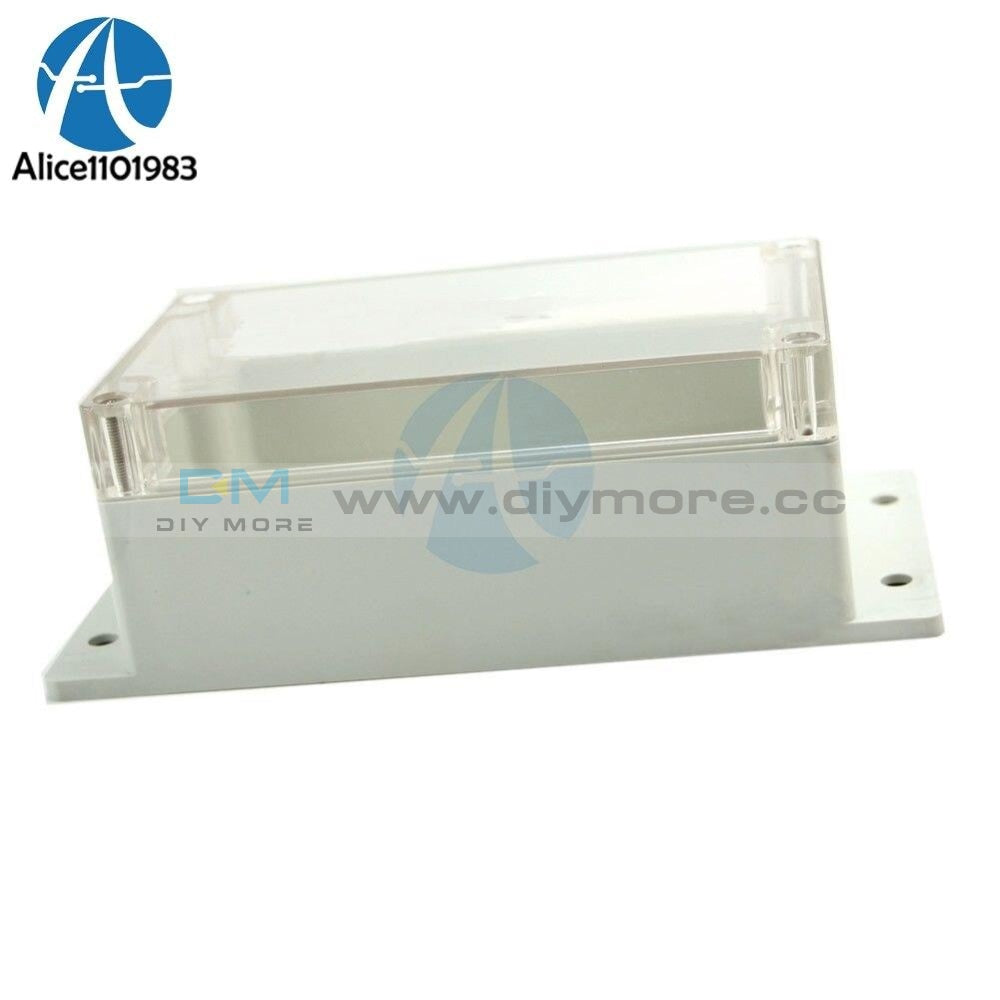 158X90X65Mm Waterproof Performance Clear Plastic Electronic Project Box Enclosure Cover Case For