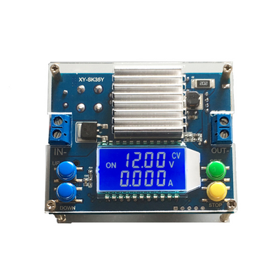 Solar Energy Charging Of Adjustable Automatic Voltage Rising And Falling Power Module With Constant Voltage And Constant Current LCD Shell