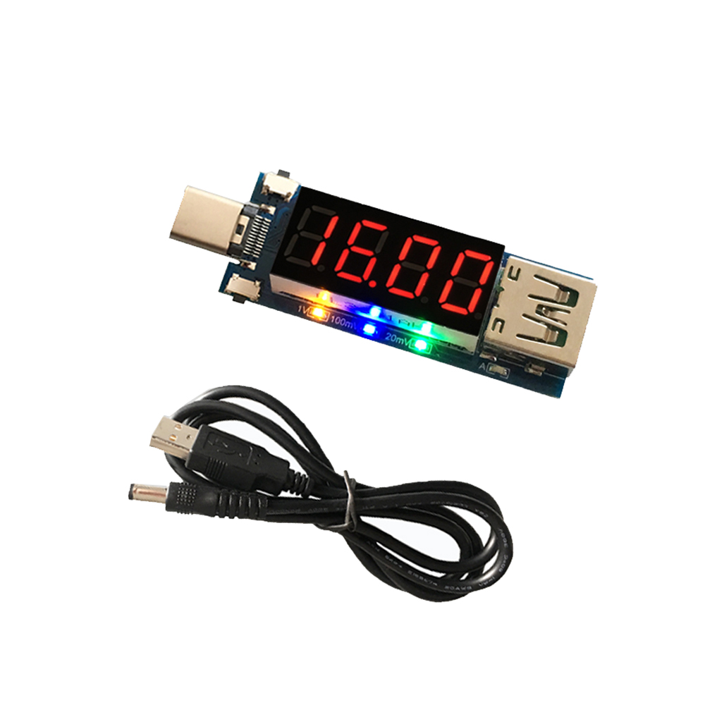 Type-C PD Quick Charge Trigger Module DC Digital Display Voltage Current Meter