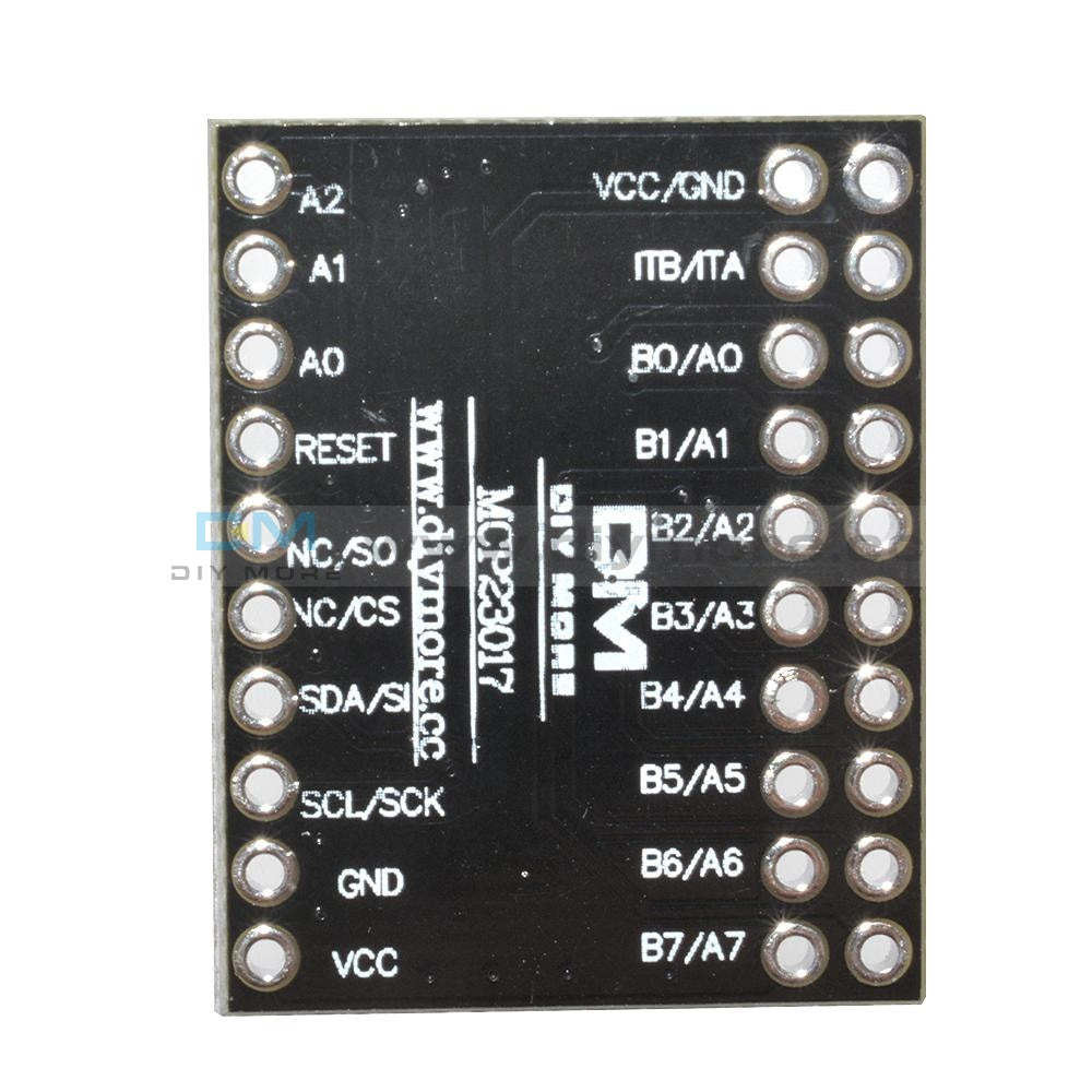 I2C Iic Serial Interface Mcp23017 Bidirectional 16-Bit I/o Expander Module