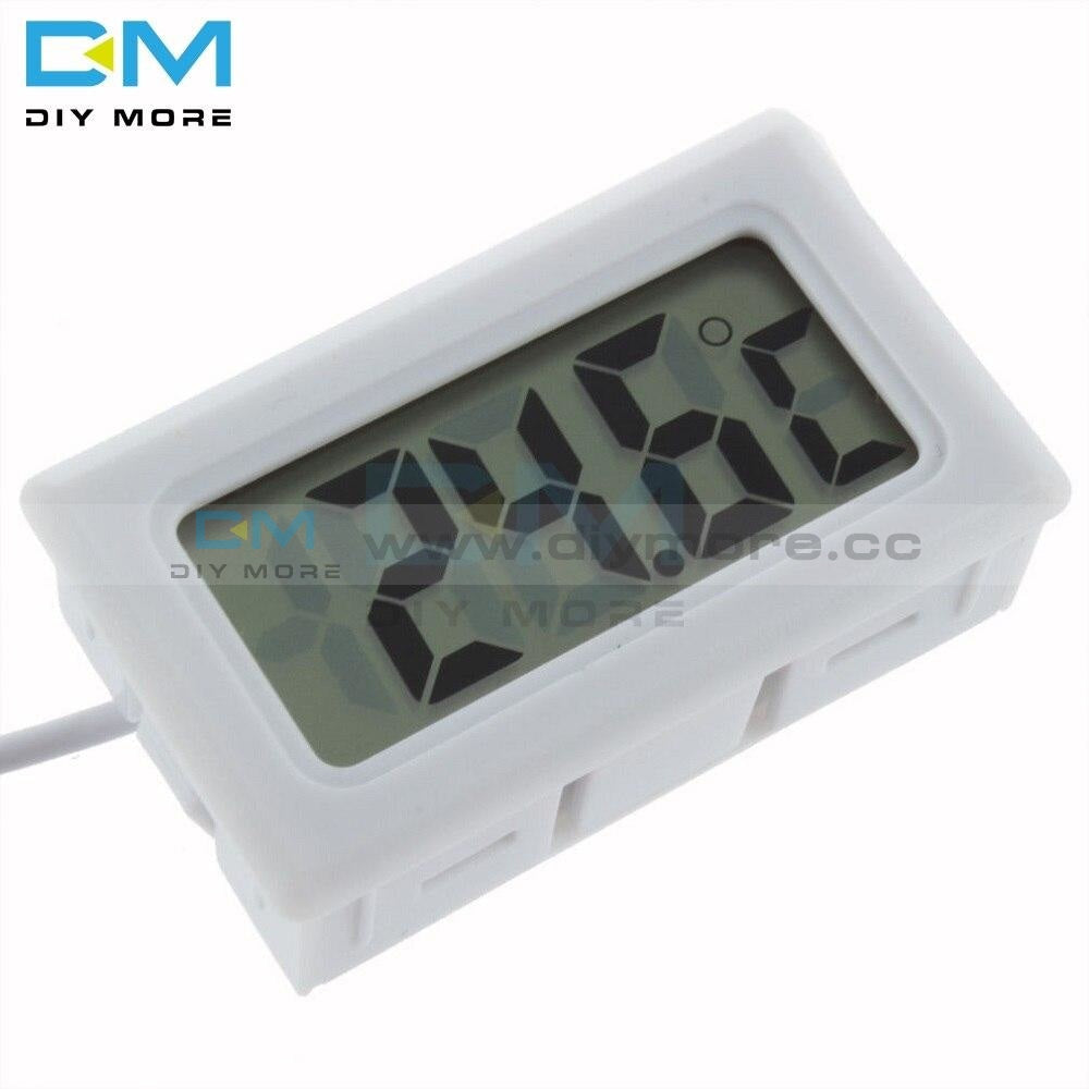 1M 3M 5M Mini Digital Lcd Display Probe Fridge Freezer Thermometer Sensor Thermograph For Aquarium