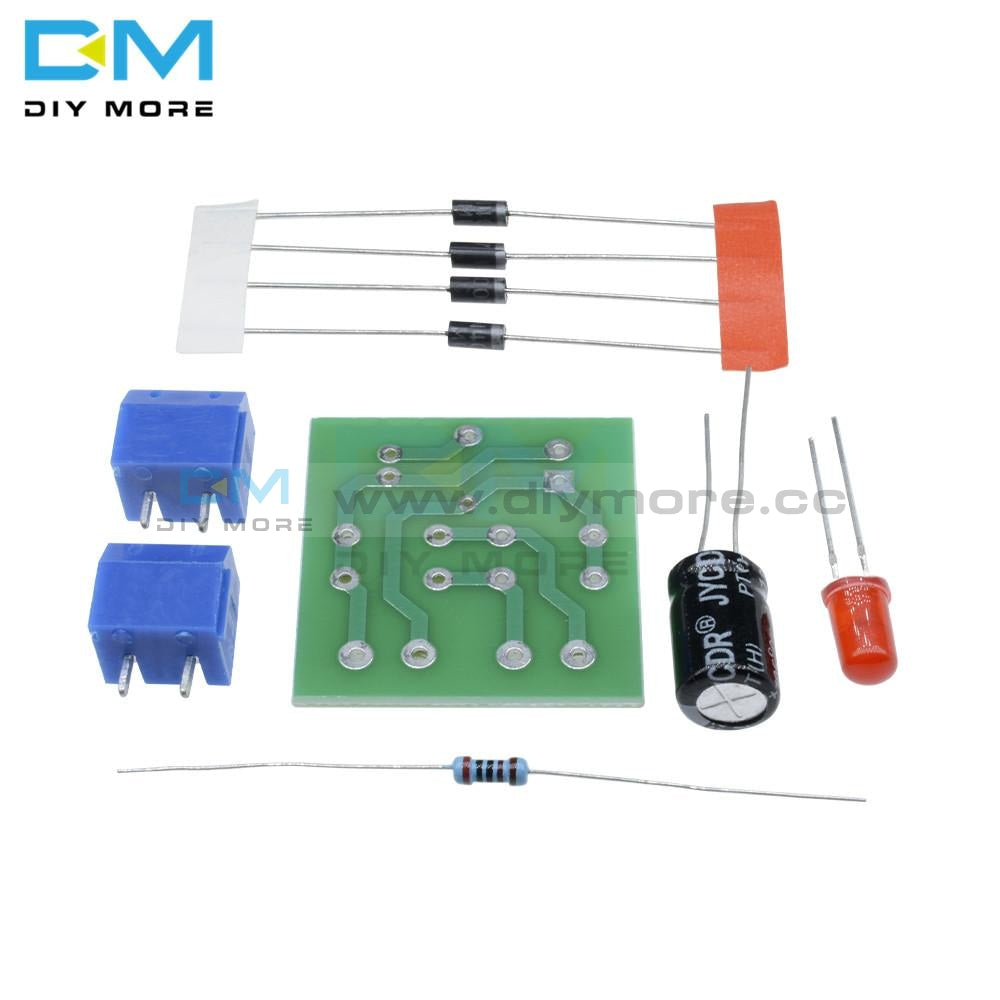 1N4007 Bridge Rectifier Ac To Dc Converter Full Wave Board Module Diy Kit Integrated Circuits