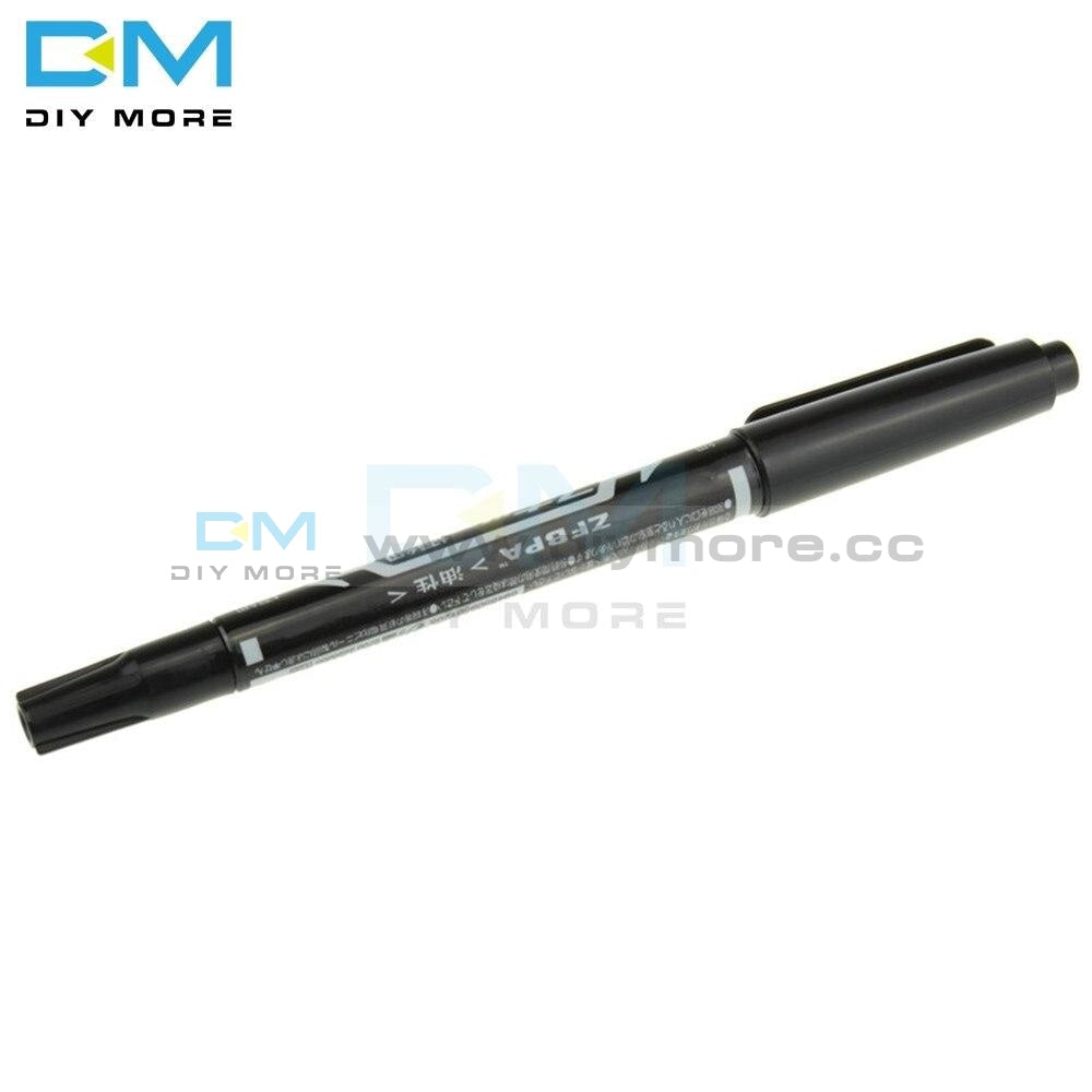 1Pcs Ccl Anti Etching Pcb Circuit Board Ink Marker Double Pen For Diy Repair Printed Diagram