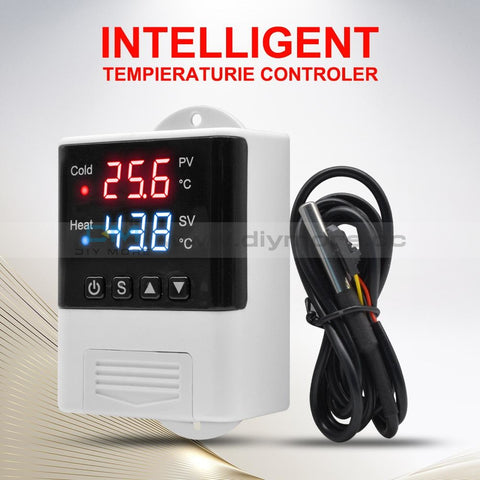 110V-220V Led Digital Temperature Controller Thermostat Thermoregulator For Incubator Heating