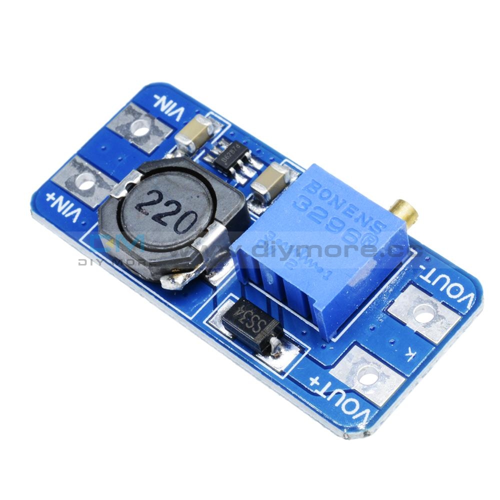 5Mt3608 Dc-Dc Step Up Power Apply Module Booster Converter Max Output 28V 2A For Arduino