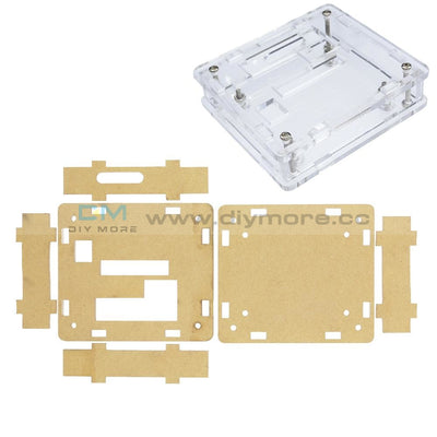 Clear Acrylic Case Shell Kit For Xh W1209 Digital Temperature Control Module Function Diy