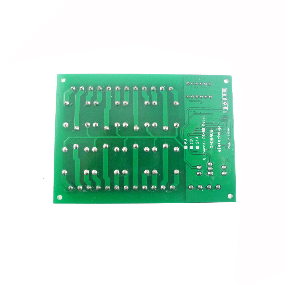 For Modbus RTU 8 Channel RS485 12V Relay Output Board Control Module Board +Case