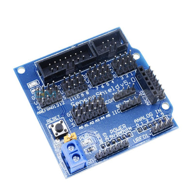 Sensor Shield V5.0 Bluetooth Digital Analog Module Servo Motor For Arduino Uno Mega Duemilanove