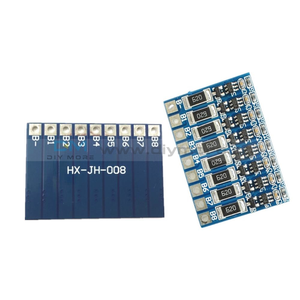 3S 4S 5S 6S 7S 8S 4.2V Balance Function Protection Board 66Ma Li-Ion Lipo Battery Lithium 18650
