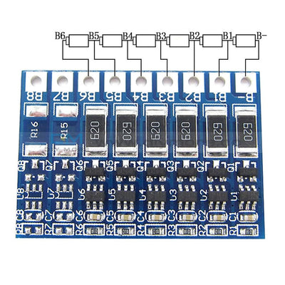 3S 4S 5S 6S 7S 8S 4.2V Balance Function Protection Board 66Ma Li-Ion Lipo Battery Lithium 18650