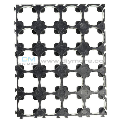 10Pcs 4 X 5 Cell 18650 Batteries Spacer Radiating Shell Plastic Heat Holder Bracket Tools