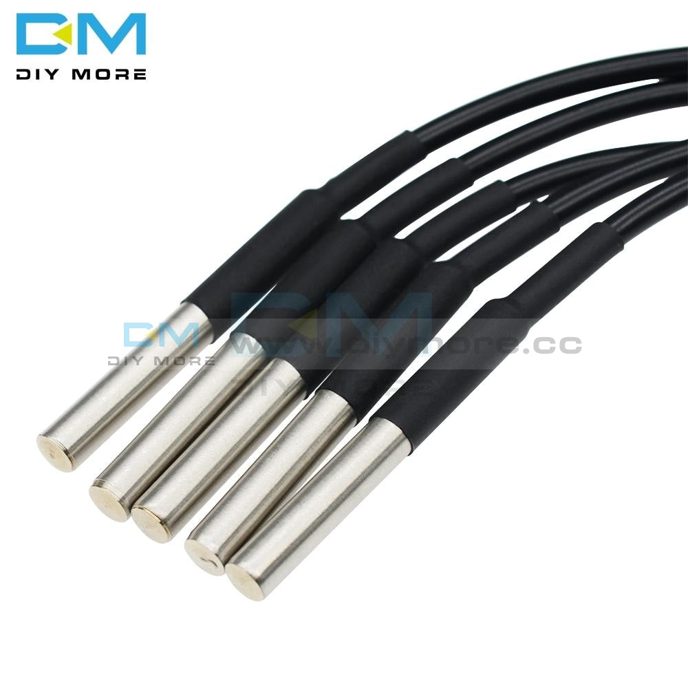 1M 100Cm Digital Temperature Temp Sensor Probe Ds18B20 Thermometer Waterproof For Arduino Compatible