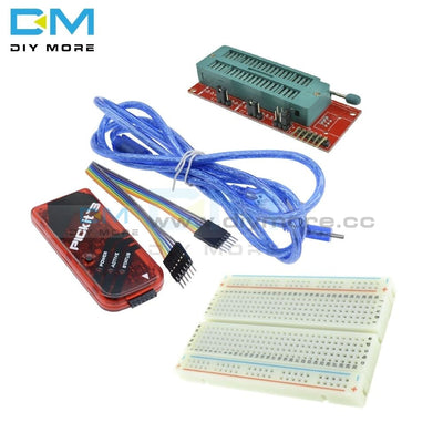 1Set Pickit3 Programmer + Pic Icd2 Pickit 2 Pickit 3 Programming Adapter Universal Seat 400 Tie Mini