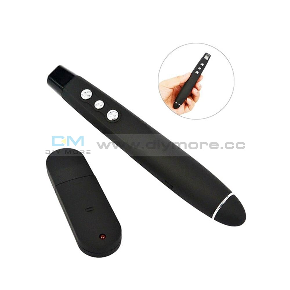 2 In 1 Usb Laser Pointer Pen Remote Control Powerful And Function Office Red Teach Presenter On