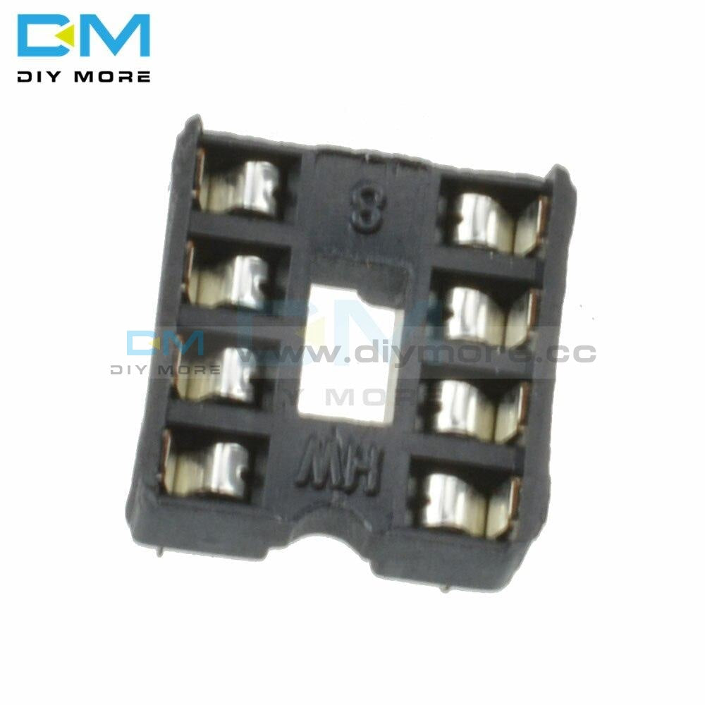 20Pcs 2.54Mm 8Pin 8 Pin Dip 8Dip Ic Sockets Adaptor Solder Type Integrated Circuits