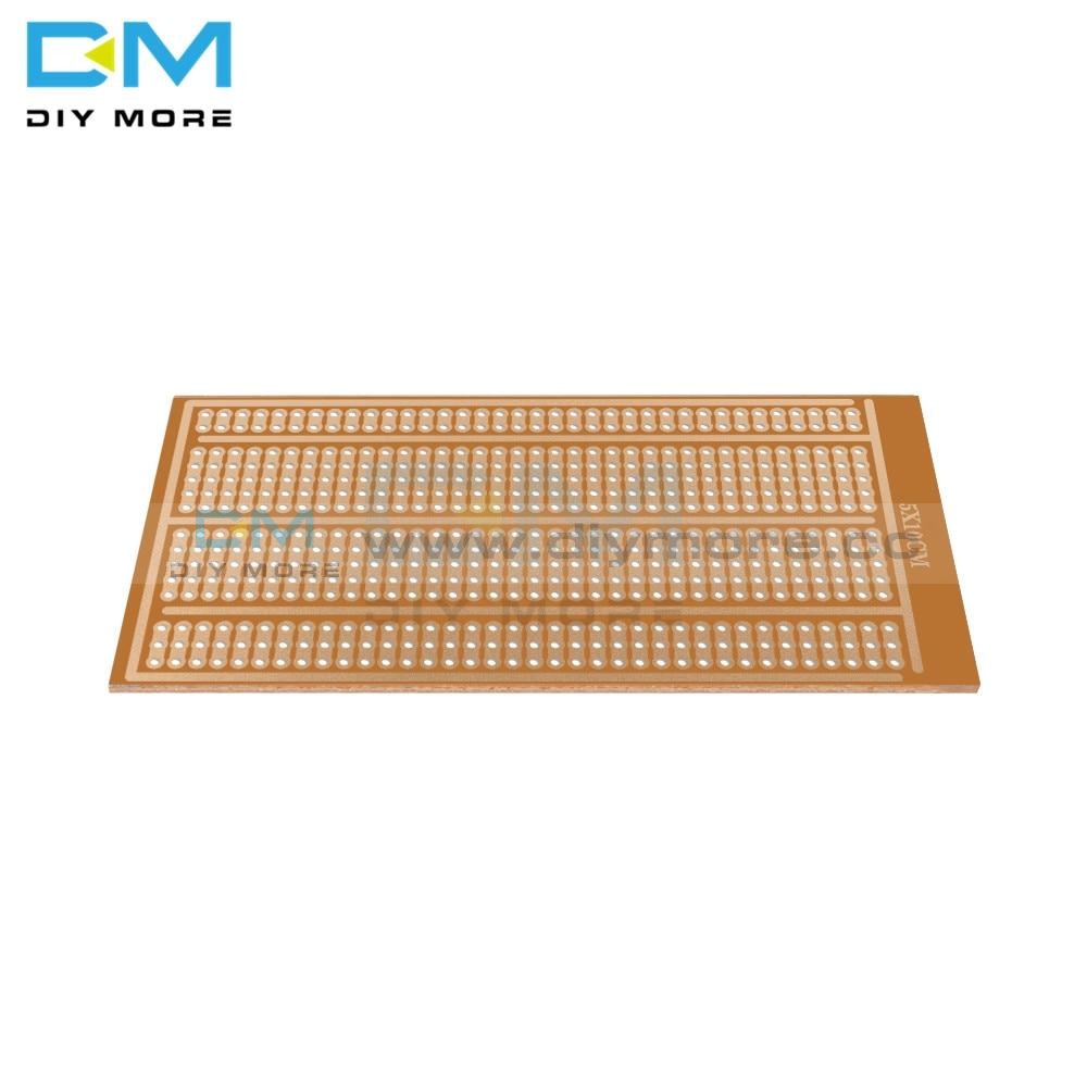 20Pcs 5X10Cm Single Side Wholesale Universal Solderless Pcb Test Breadboard Copper Prototype Paper