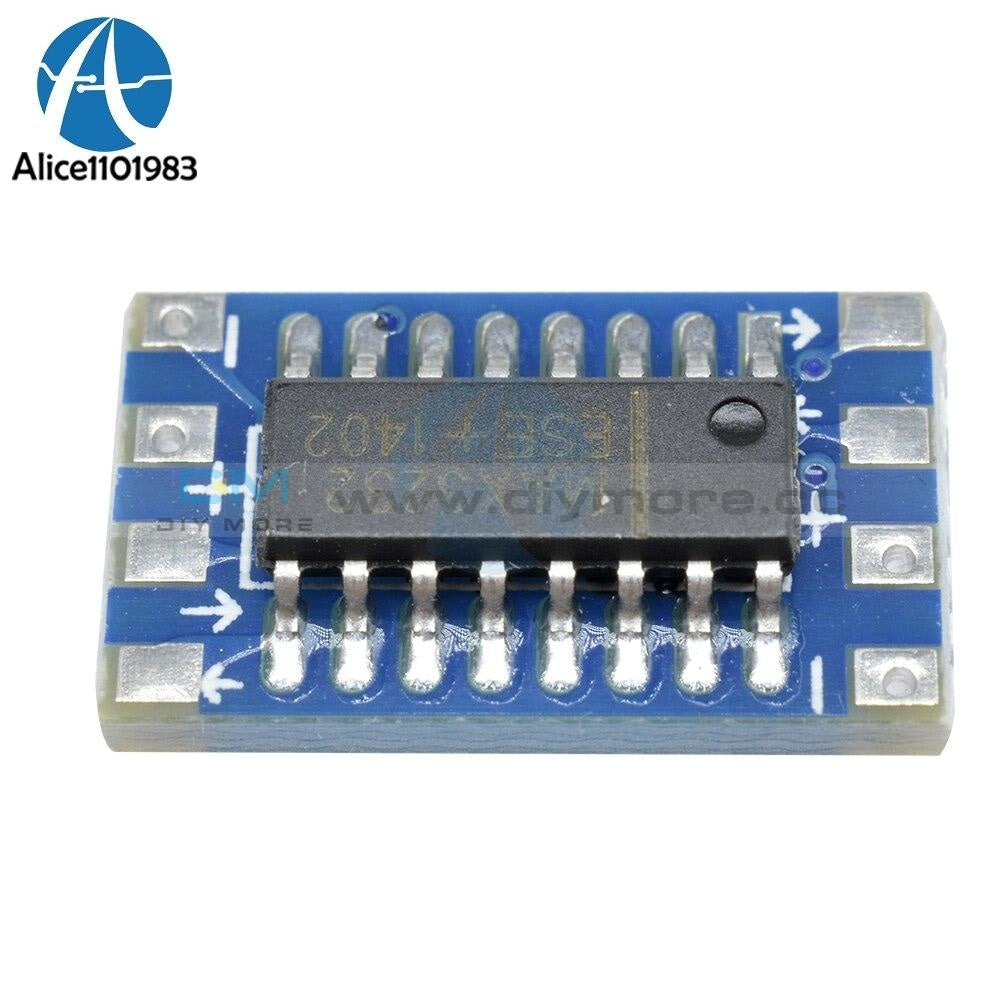 20Pcs Max3232 Serial Port Mini Rs232 To Ttl Converter Adaptor Diy Kit Electronic Pcb Board Module