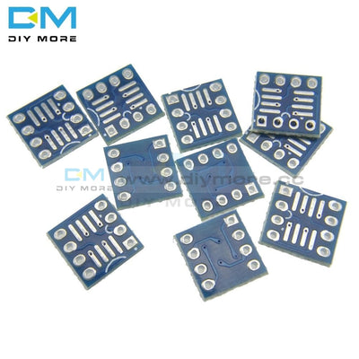 20Pcs Sop8 So8 Soic8 To Dip8 Interposer Board Pcb Adapter Plate Module Pitch Width 7.62Mm Pin 2.54Mm